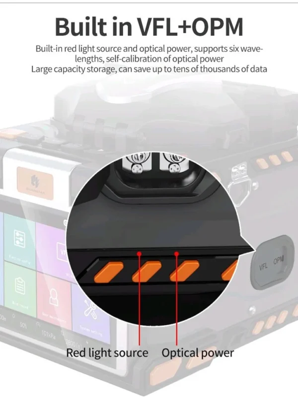 Grandlink glk m5 uc13 fiber optic fusion splicer splicing machine