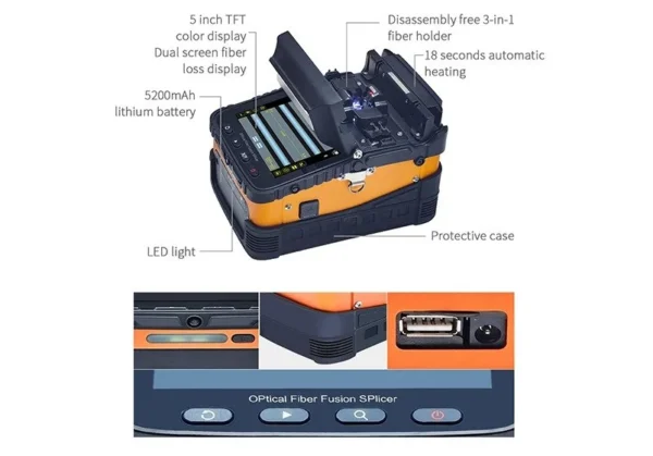 Signal Fire AI-5 Optical Fiber Fusion Splicer