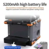 Grandlink glk m5 uc13 fiber optic fusion splicer splicing machine