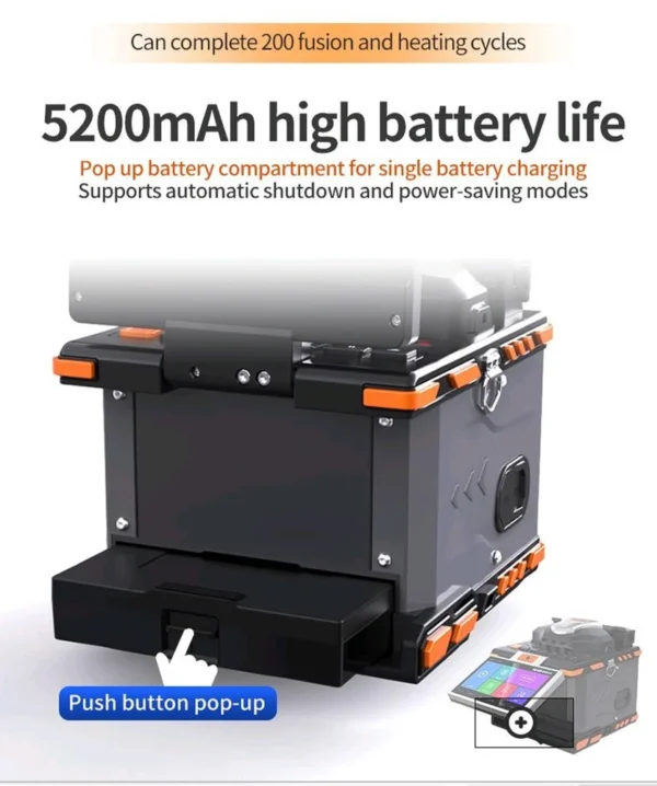 Grandlink glk m5 uc13 fiber optic fusion splicer splicing machine
