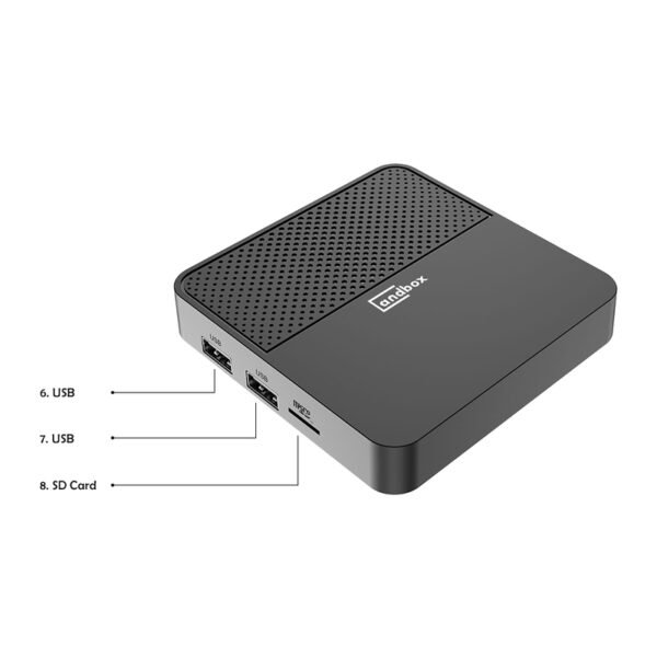 Android TV BOX-ANDBOX - Power H618 4GB/32GB Storage Dual Band Wi-Fi Allwinner H618 Quad core Chipset - Image 7