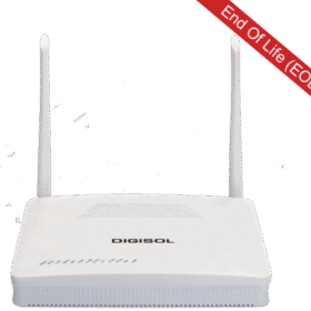 Digisol DG-GR4342L – GPON/GEPON ONU 300Mbps Wi-Fi Router with 1 PON, 1 GE Port, 3 FE Port & 2 FXS Port