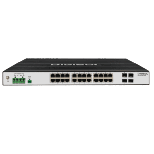 DIGISOL 24-Port Gigabit + 4G SFP L2 Managed Industrial PoE Switch – DG-IS4528HPDA