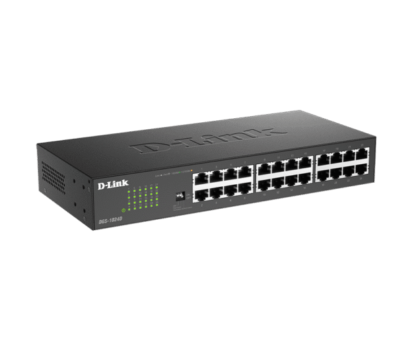 D-Link DGS-1024D 24-Port Gigabit Unmanaged Desktop Switch - Image 3