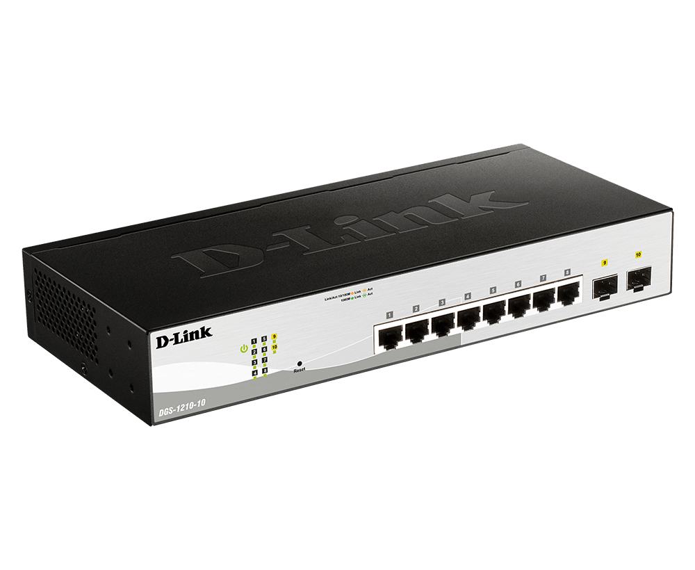 D-Link DGS-1210-10 10-Port Gigabit Smart Managed Switch - Image 4
