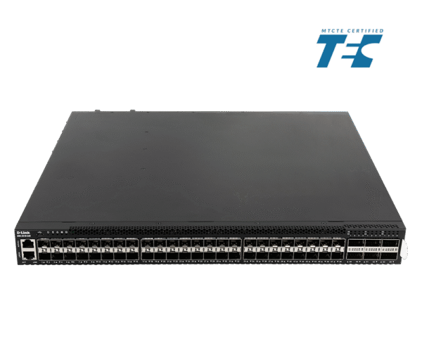 D-Link DXS-F3610-54S 48 10G SFP+ Ports & 6 x 100G QSFP28 ports Two AC modular power supplies - Image 4
