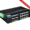 Digisol DG-IS4512HPE – L2-Managed Din-Rail Industrial Gigabit PoE Switch
