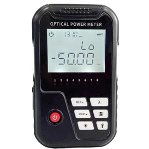 Optical Power Meter OPM+VFL 3 in 1 Fiber with Laser Light FC/SC, LAN Tester Rj45 Cable Tester -50~+26dBm.