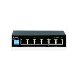 D-Link DES-F1006P-E 6-Port 10/100 Long Range PoE+ Surveillance Switch