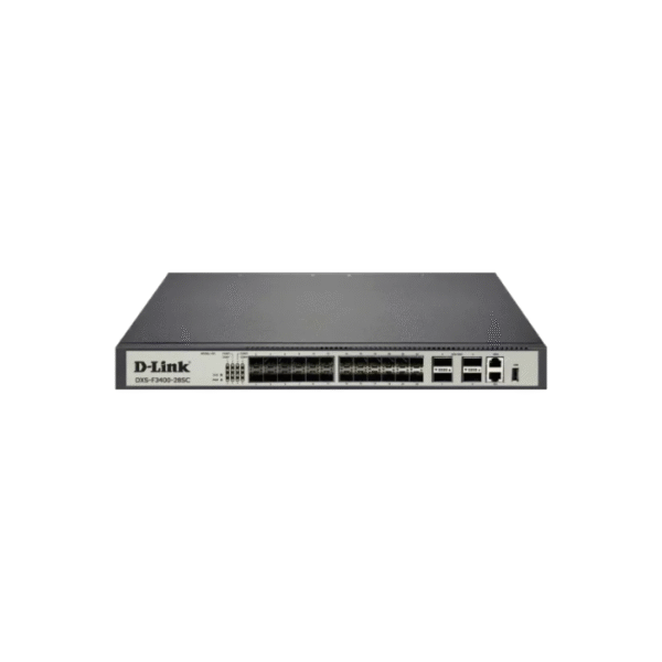 D-Link DXS-F3400-28SC 24 x 10G SFP + 4 x 100G QSFP28 Optical L3 Manage Switch