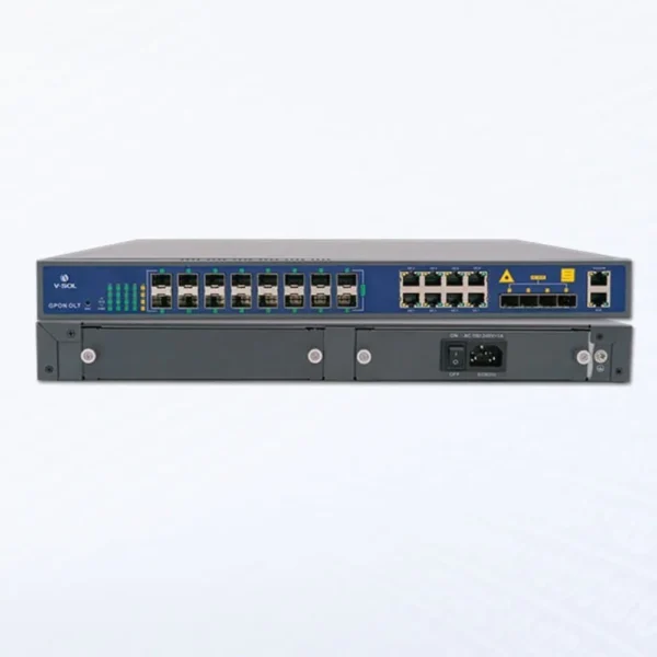 Adopt AD1G-1644 – 16 Port GPON OLT with Uplink Ports