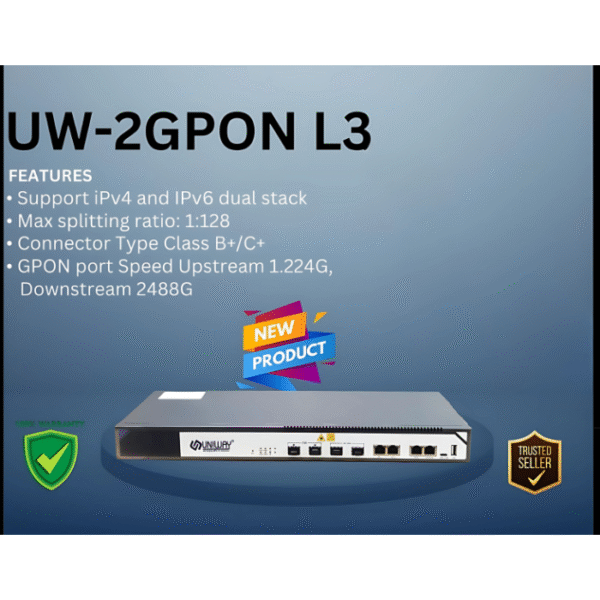 UNIWAY UW-2GPON L3 2 PORT GPON OLT