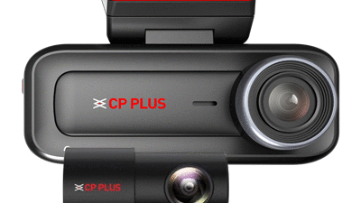 CP PLUS CP-H27B 4G Dash Camera with GPS & Dual Lens