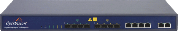 Optivision 4 PON Port Layer3 GPON OLT Fully Loaded Dual Power Supply (OV-GO-04)