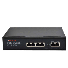 CP PLUS CP-SAVW-HPU4H2-65 6-Port PoE Network Switch