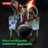 Lenovo XT92 Thinkplus Gaming Earbuds, Wireless, Black
