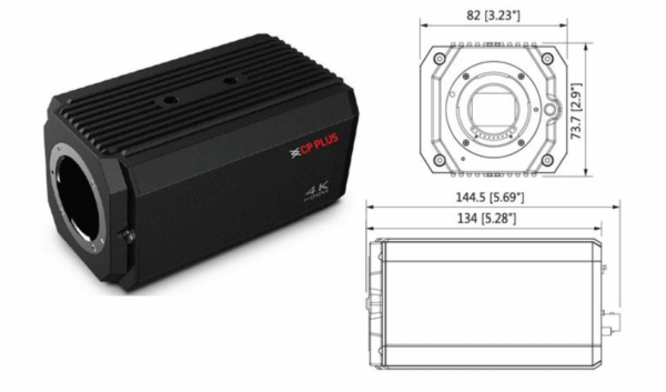CP PLUS CP-UVC-BC4K08C-D 4K HDCVI Box Camera