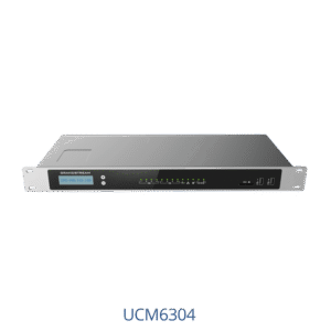 Grandstream UCM6304 IP PBX | 4 FXO Ports, 4 FXS Ports | Desktop/Rack-Mount