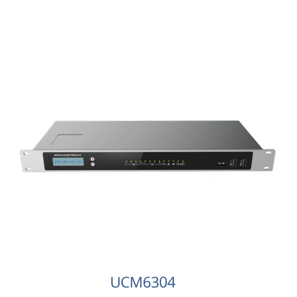 Grandstream UCM6304 IP PBX | 4 FXO Ports, 4 FXS Ports | Desktop/Rack-Mount