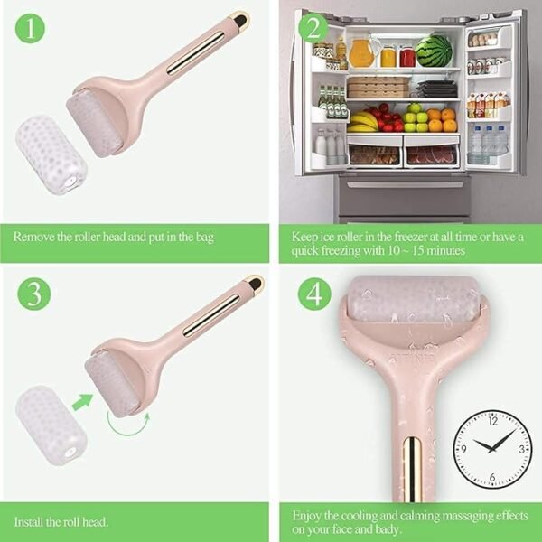 Ice Roller Massager Face Cooling Neck Skin