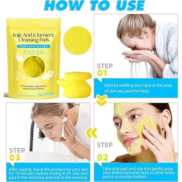 New Turmeric Kojic Acid Cleansing Pads