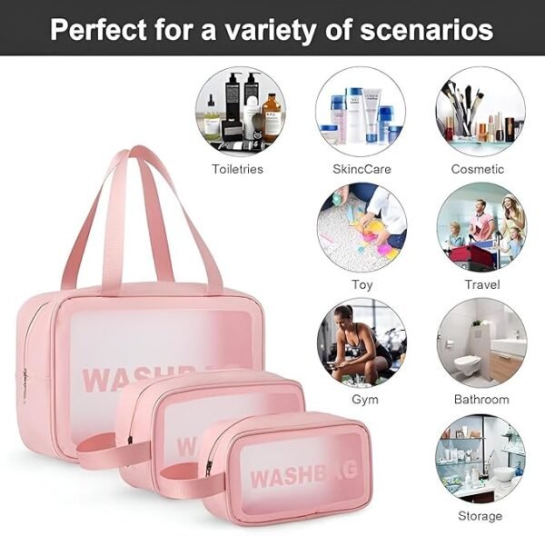 Transparent Makeup Organizer