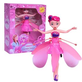 Magical Flying Fairy Doll – Hand Sensor USB Toy for Kids