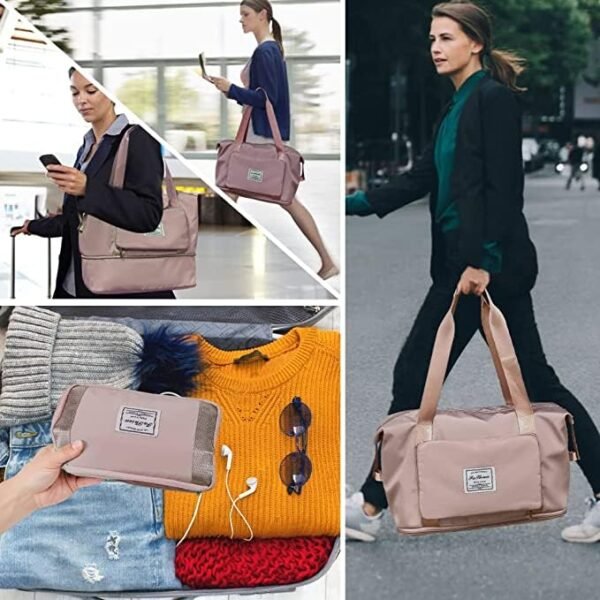 Foldable travel bag