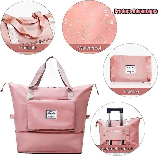 Foldable travel bag