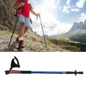 Camping Trekking Stick Ultra Durable Cork Handle PS77