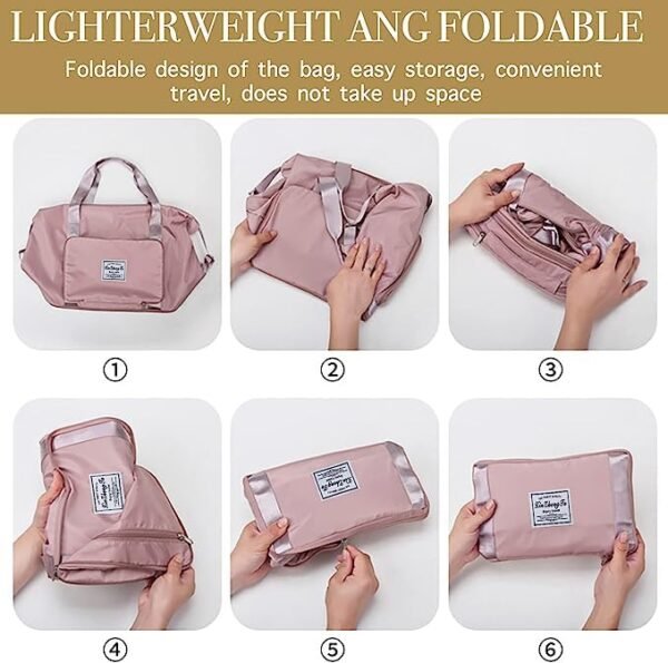 Foldable travel bag