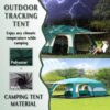 Camping Tent With Partiton 5-9 Person